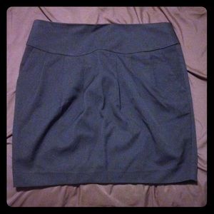 Gap pinstripe skirt with pockets